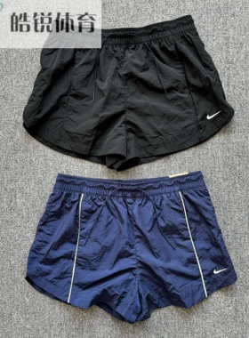 Nike耐克女子透气跑步健身训练运动休闲梭织短裤FV7501