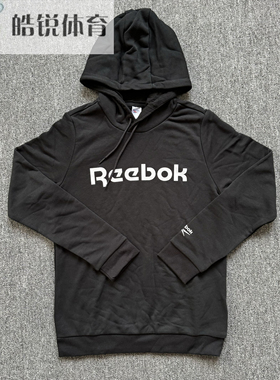 Reebok 锐步女子透气运动休闲针织连帽卫衣套头衫 GV5519