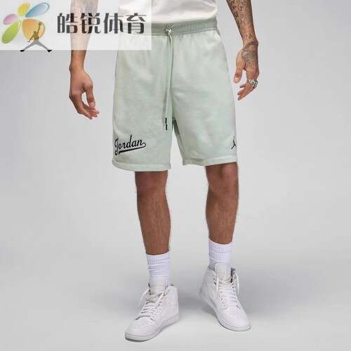 Nike JORDAN耐克男子运动休闲透气针织宽松五分短裤FN4701-005
