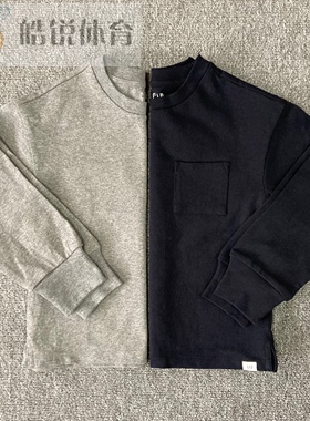 皓锐体育 Gap 春秋男女儿童圆领休闲全棉套头卫衣长袖T恤 661665