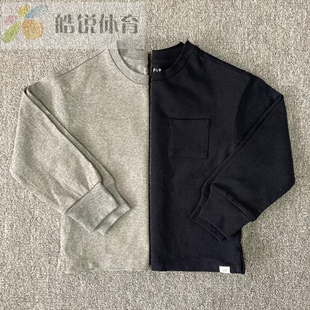 皓锐体育 Gap 春秋男女儿童圆领休闲全棉套头卫衣长袖T恤 661665