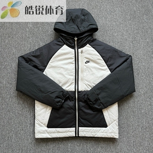 070 Fit耐克男加绒保暖运动休闲连帽夹克棉服DD6858 Nike Therma