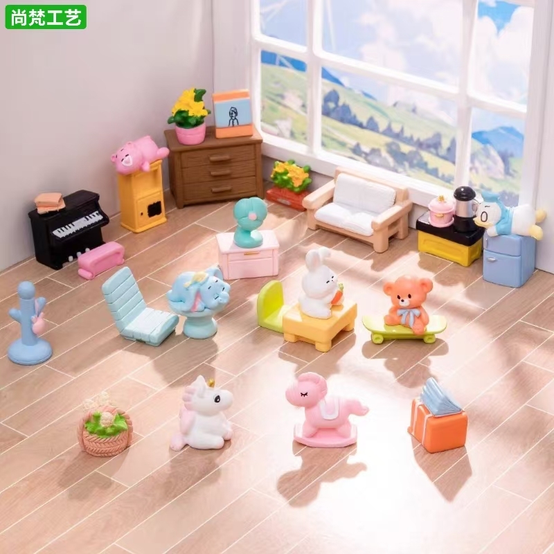 微缩家具迷你家电家居装饰摆件