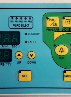 SY-72AE干洗机水洗机烘干机电脑控制器英文烘干电脑控制面板全新