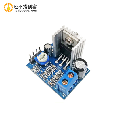 TDA2030A数字功放板单声道18W迷你音频放大模块DIY音箱DC6-12V