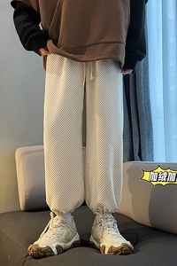 秋冬季新款新面料菠萝绒加绒加厚休闲裤 TY238图片