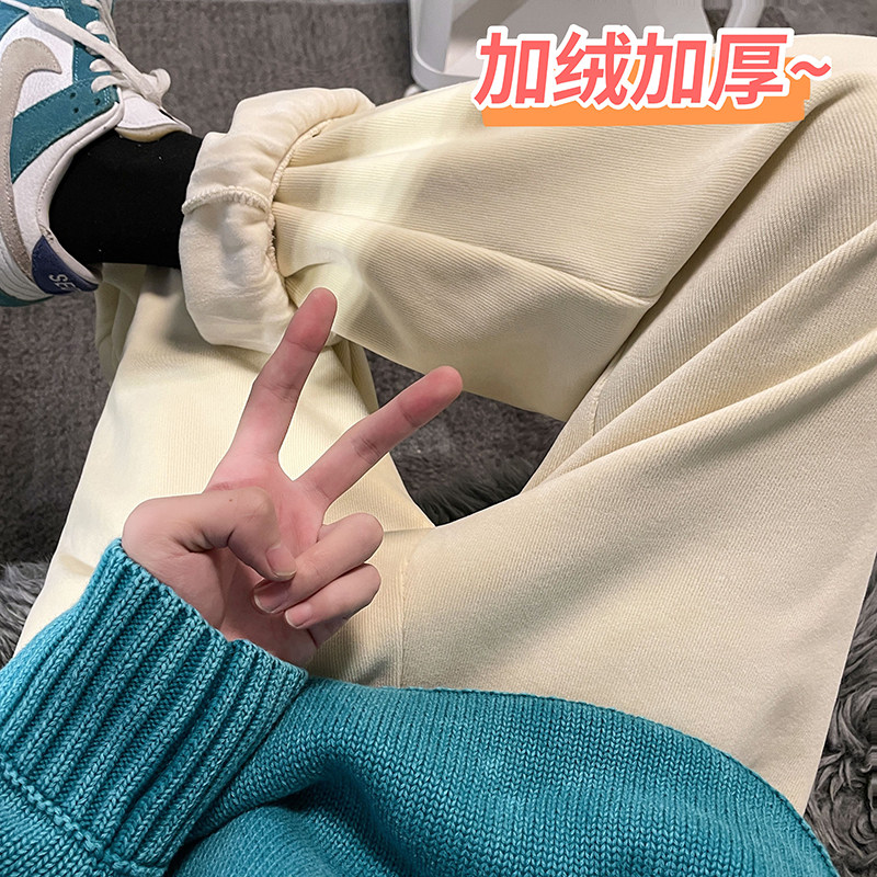 冬季新款加绒加厚灯芯绒束脚裤  TY247图片
