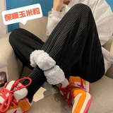 冬季羊羔绒玉米粒加绒加厚保暖休闲裤XZ616-TY245P65控78，男装休闲裤，星座512A（原616）