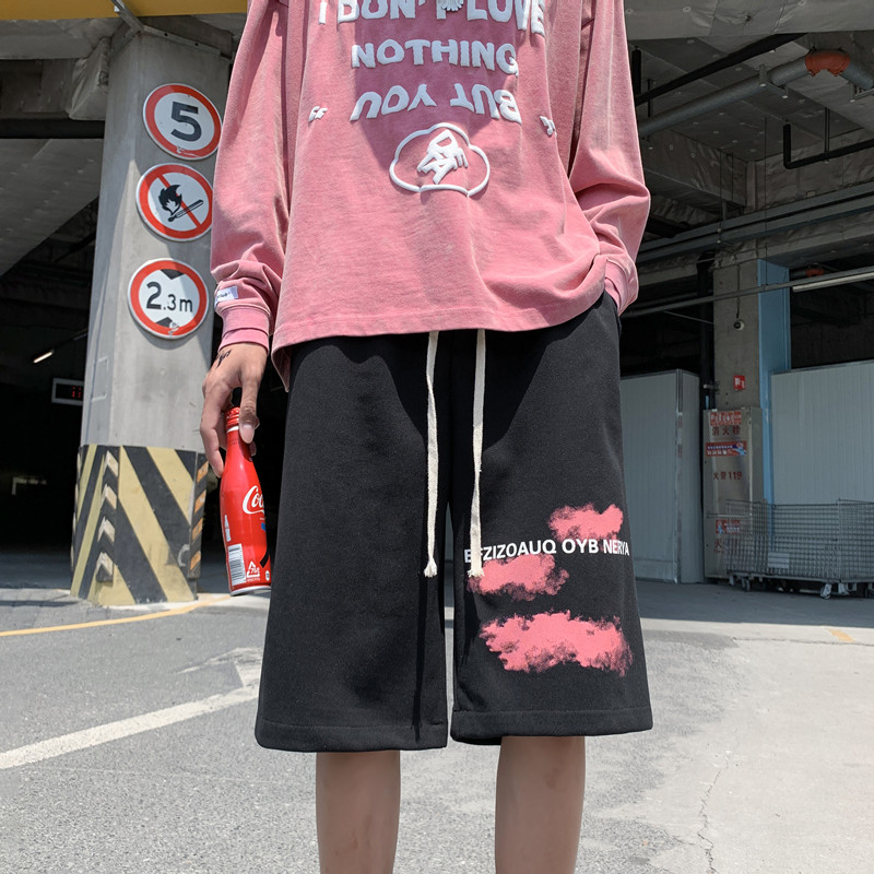 夏季宽松直筒沙滩裤休闲五分运动裤TY127P30控39,男装休闲裤,星座512A（原616）