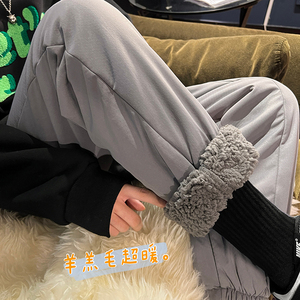 大码现货！冬季爆款羊羔绒休闲裤加绒加厚主推款 TY888 P55控68图片
