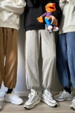 秋季宽松百搭灯芯绒玉米粒抽绳休闲九分裤TY040P50控68，男装休闲裤，星座512A（原616）