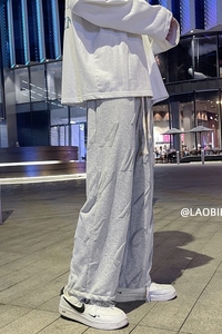 早秋新款发泡帅气卫裤 XZ616-TY207  P55控68图片