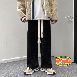 新款冬季爆款主推加绒加厚灯芯绒长裤休闲裤 TY242 P55控68图片