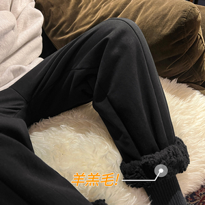 大码现货！冬季羊羔绒休闲裤加绒加厚主推款 TY888图片