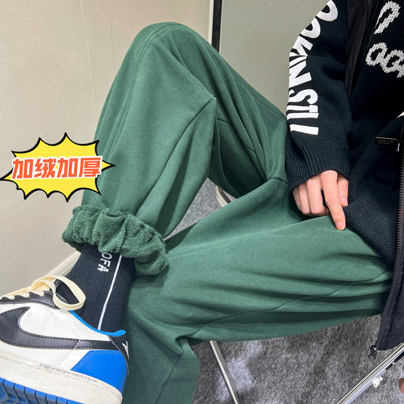 冬季新款加绒加厚卫裤束脚休闲裤XZ616-TY252,男装休闲裤,星座512A（原616）