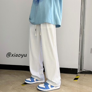 XZ616  夏季宽松百搭冰丝裤休闲裤长裤  TY346 P45 控58图片