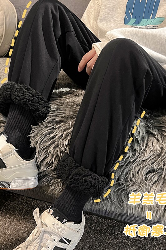 大码现货！冬季羊羔绒休闲裤加绒加厚主推款TY888P55控68,男装休闲裤,星座512A（原616）
