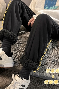 大码现货！冬季羊羔绒休闲裤加绒加厚主推款 TY888 P55控68图片