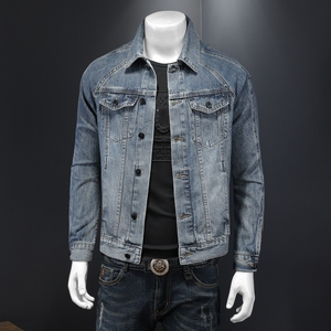QT5027/D6603/P145 高品质牛仔外套男修身图片