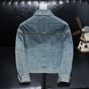 730/JK06603/145 秋季新款牛仔外套男士简约牛仔衣 潮流图片