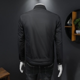 秋款730/K5006/P168工装户外夹克上衣男翻领褶皱面料高品质，男装夹克，钱塘730-1