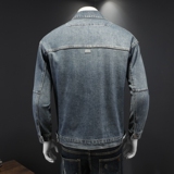 秋款730/F9375/P170新款弹力牛仔外套男水洗牛仔衣，男装工装外套，钱塘730-1