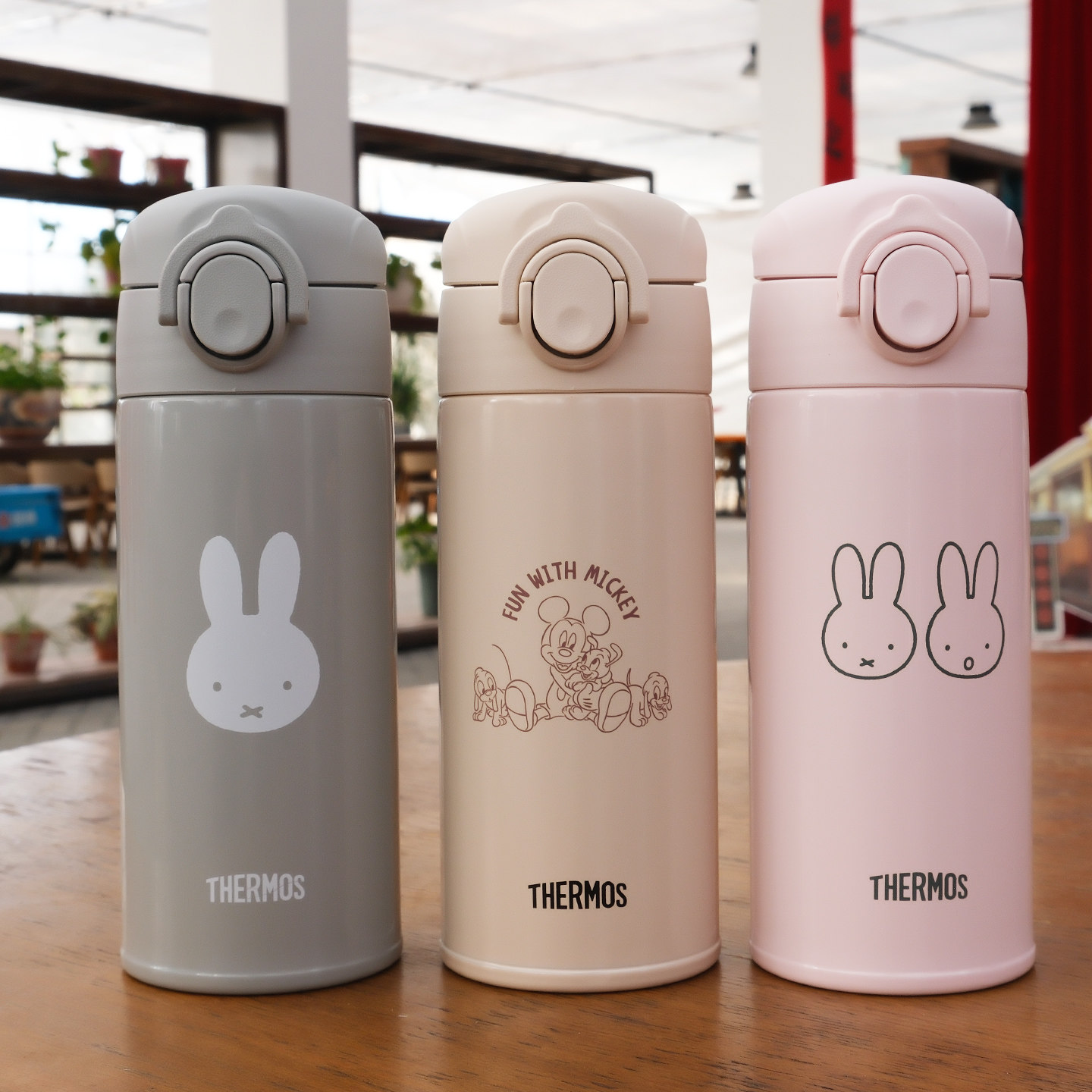 日本版膳魔师保温杯不锈钢水杯女生高颜值米菲外出便携米菲联名款