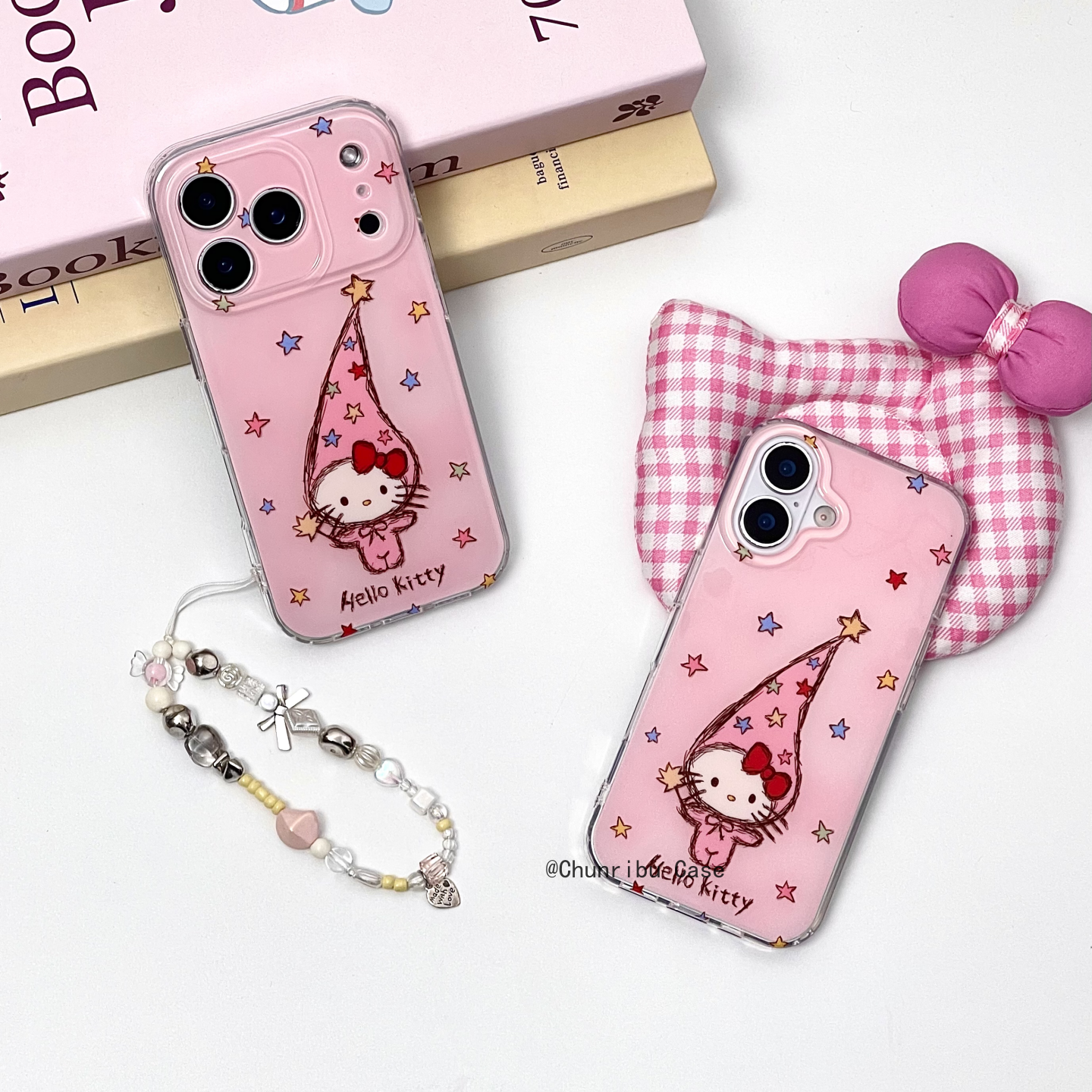 春日部防卫队Fighting｜日韩ins风趣味粉套装帽子素描kitty适用苹果17/16promax手机壳双面iphone15/14/13,3C数码配件,手机保护套/壳,淘宝优惠券,粉丝福利购,淘宝优惠卷