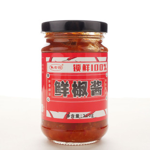 山东日照焦老四鲜椒酱鲜红辣椒酱下饭酱拌面酱煎饼用酱210g一罐