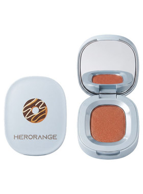 HERORANGE甜圈日记单色眼影珠光细闪土豆泥不飞粉卧蚕提亮眼影盘
