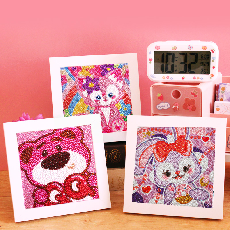 儿童点钻石画diy手工玩具