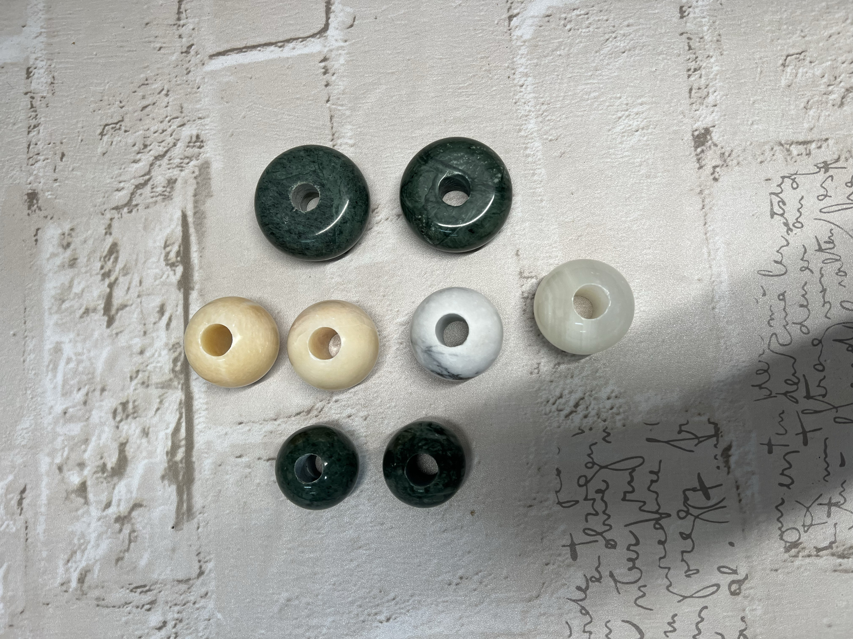 灯具配件 大理石云石 天然玉石灯具配件