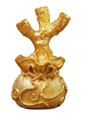 黄水晶招财树摇钱树摆件底座半成品大小号钱袋发财树盆景diy材料