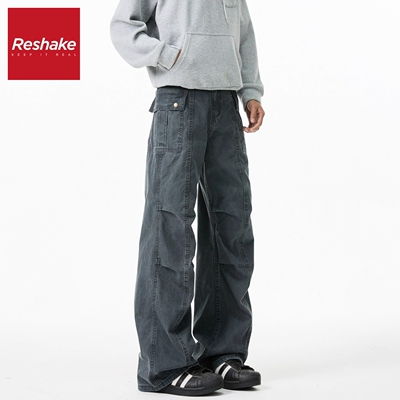 华菲型格春秋季美式工装休闲长裤