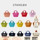 CTANDJIM色彩趣味治愈生活大眼睛便当包 托特包 斜挎包