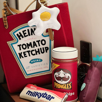 CTANDJIM毛毯购物袋薯片圆筒包