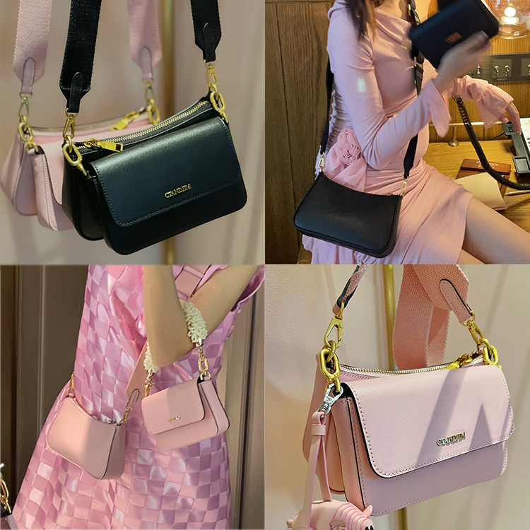 CTANDJIM二合一斜挎包手机包中