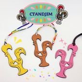 雕刻法式 动物 挂件 CTANDJIM 小鸡挂件 包包配件挂饰