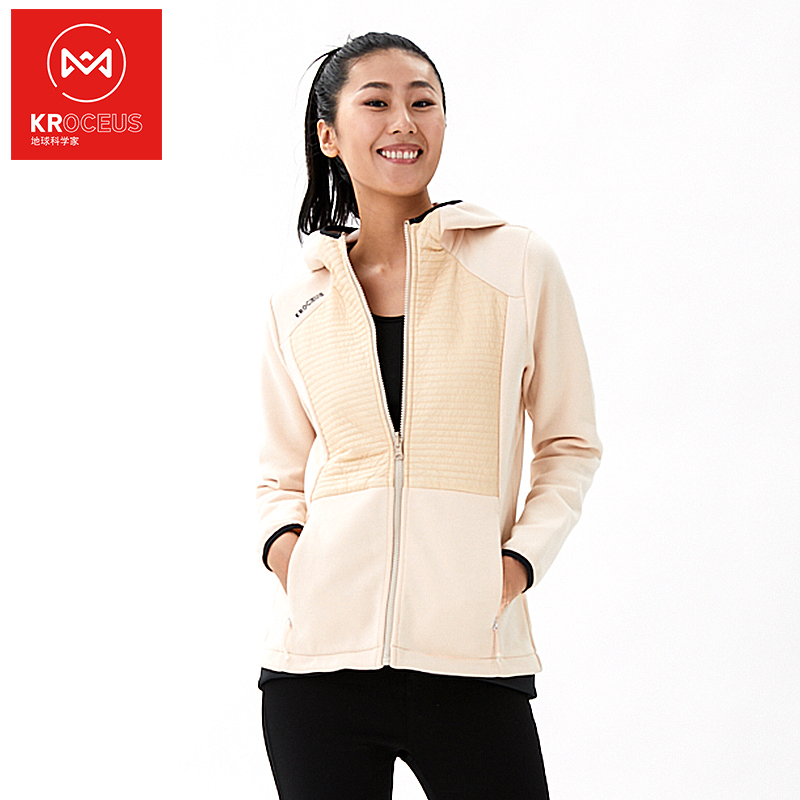 kroceus地球科学家速干卫衣女士