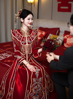 禧语秀禾服新娘新款2024