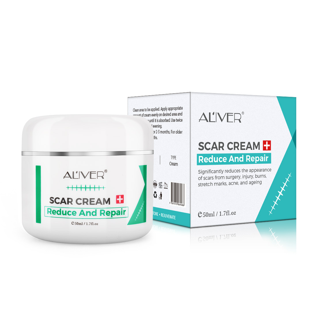 Scar repair and scar removal cream Stretch marks burns妊娠纹