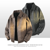 早春新款皮衣男休闲夹克大码男装外套可二开9976-大码P93小码P85，男装皮衣，星座1207-1