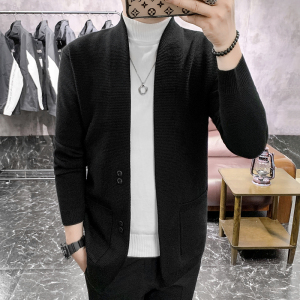 店主风@针织开衫男 休闲夹克轻奢外套社会小伙英伦K1230-P60图片