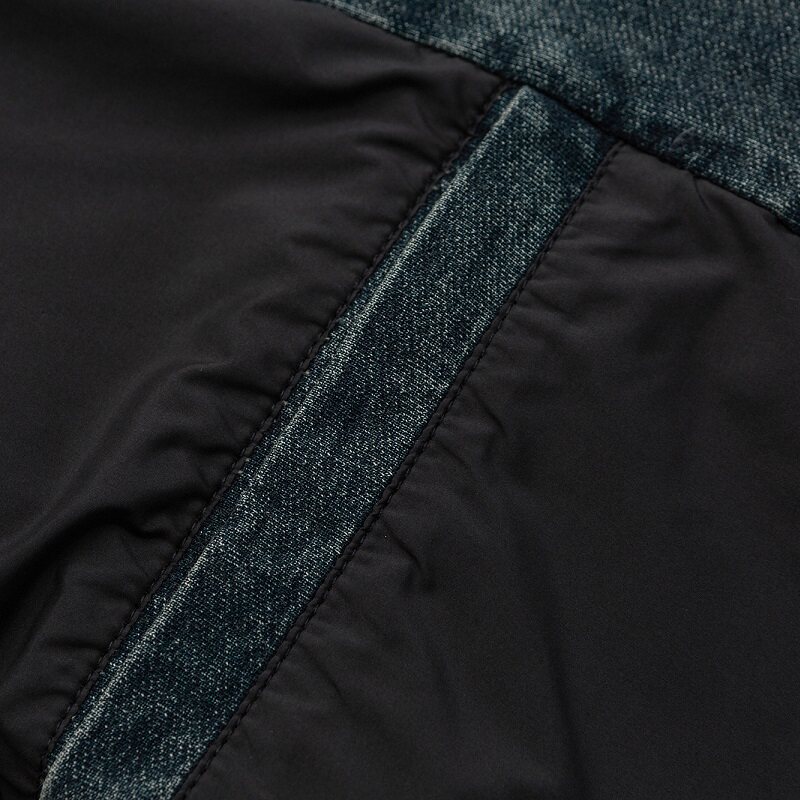 新标90绒手工水洗牛仔羽绒服宽松版男女同款可二开A159-P330,男装羽绒服,星座1207-1