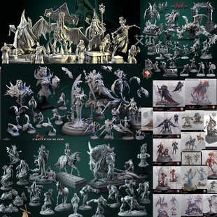 中古吸血鬼王爵贵族魅魔莉莉丝血族蝙蝠食肉王庭亡灵幽魂桌游战棋