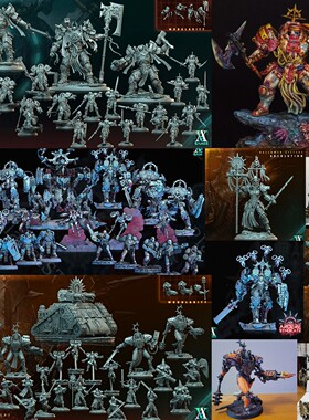 异端审判庭 灰骑士终结者 战斗修女姐妹会 猎魔小队 战棋 棋子