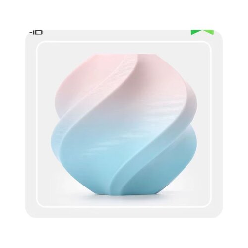 bambuLab pla basic双色渐变 美学过度柔和适用拓竹3D打印机耗材