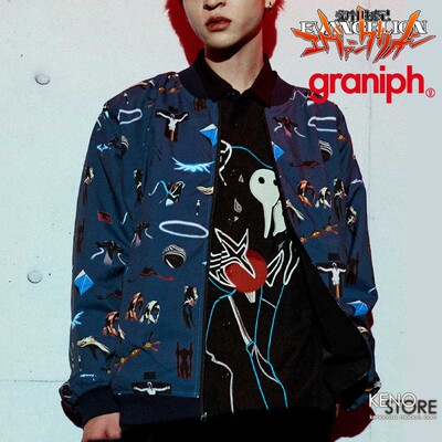 EVA使徒TV版双面夹克拉链卫衣