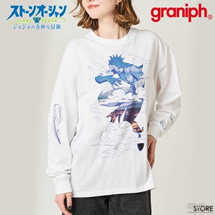 预定 JOJO的奇妙冒险 天气预报VS普奇神父卫衣长袖T恤graniph联名