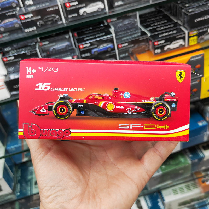 比美高143法拉利F1SF24合金车模